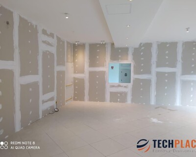 Projeto de Divisórias em Drywall