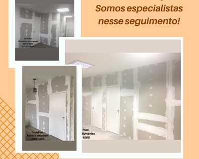 Projeto de Divisórias em Drywall